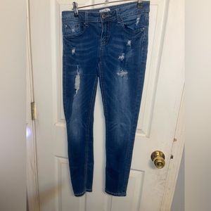 Salvage Denim brand distressed jeans